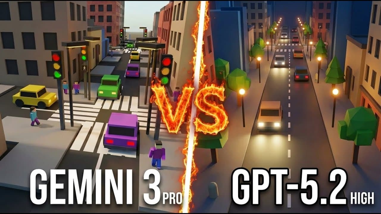 Yapay Zeka Yarışında Yeni Bir Dönem: Gemini 3 ve GPT-5.2 Şehir Simülasyon Testi Analizi
